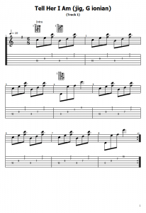 Tell Her I Am Arrangement Page 1