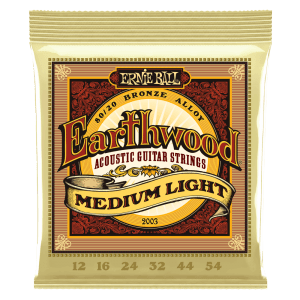 Buy Ernie Ball Earthwood 80/20 bronze guitar strings from our online guitar shop in Sheffield