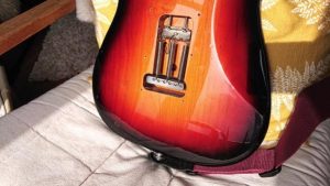 Springs and tremolo block