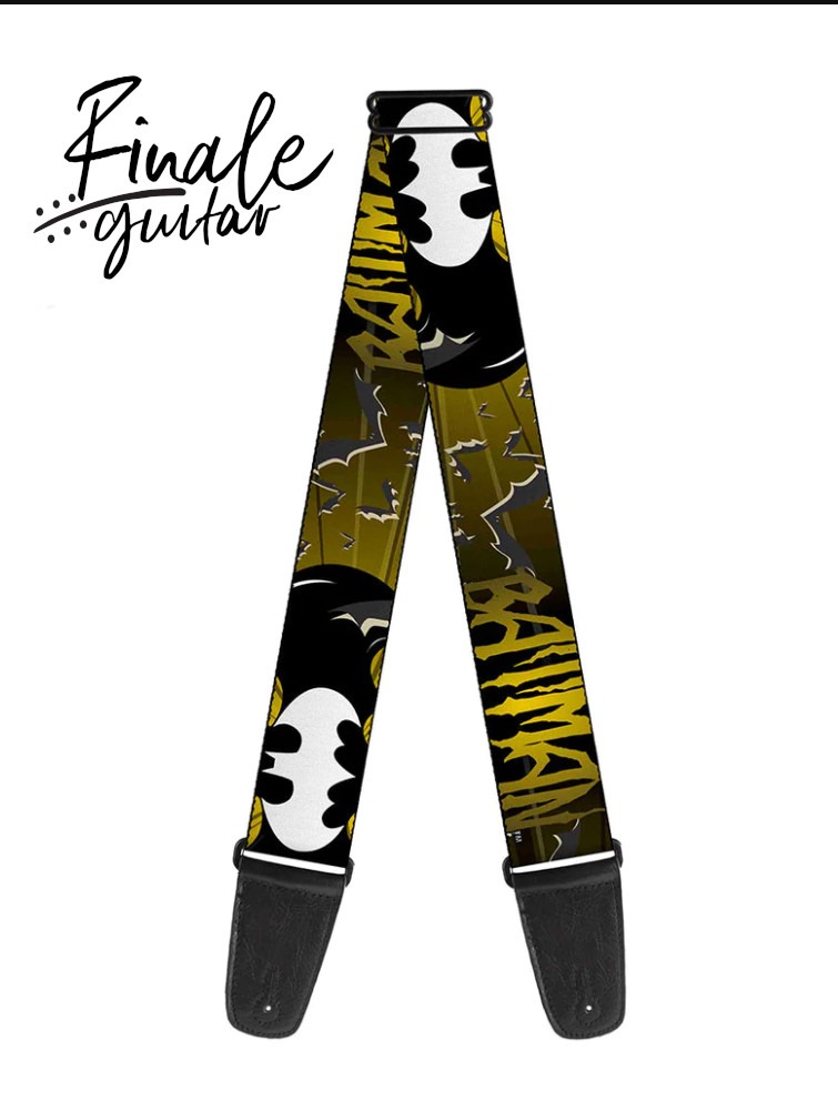 Buckle Down Batman Strap for sale in our Sheffield guitar shop, Finale Guitar