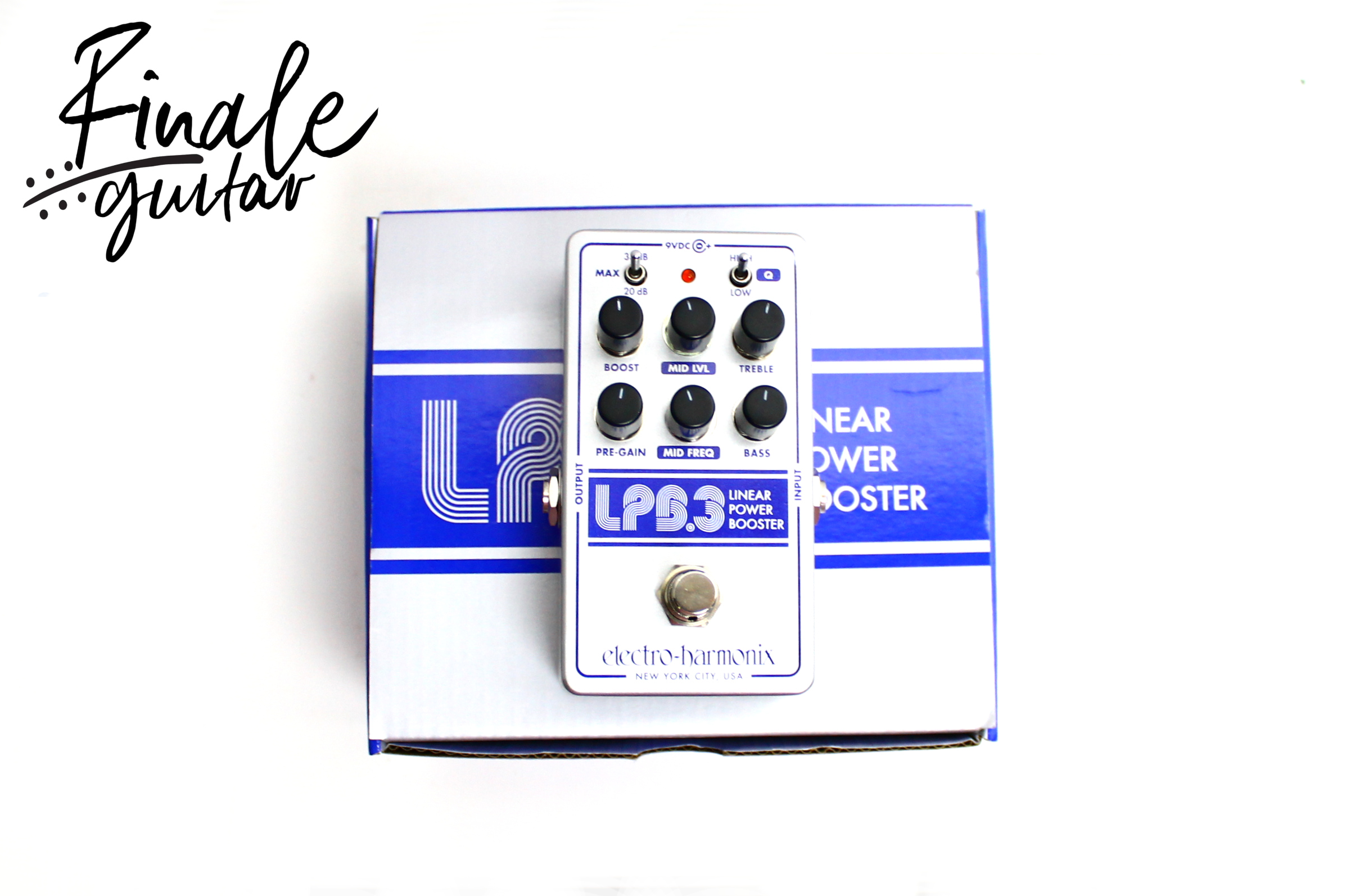 Electro Harmonix Linear Power Boost LPB3 (mint, boxed) for sale in our Sheffield Guitar Shop, Finale Guitar