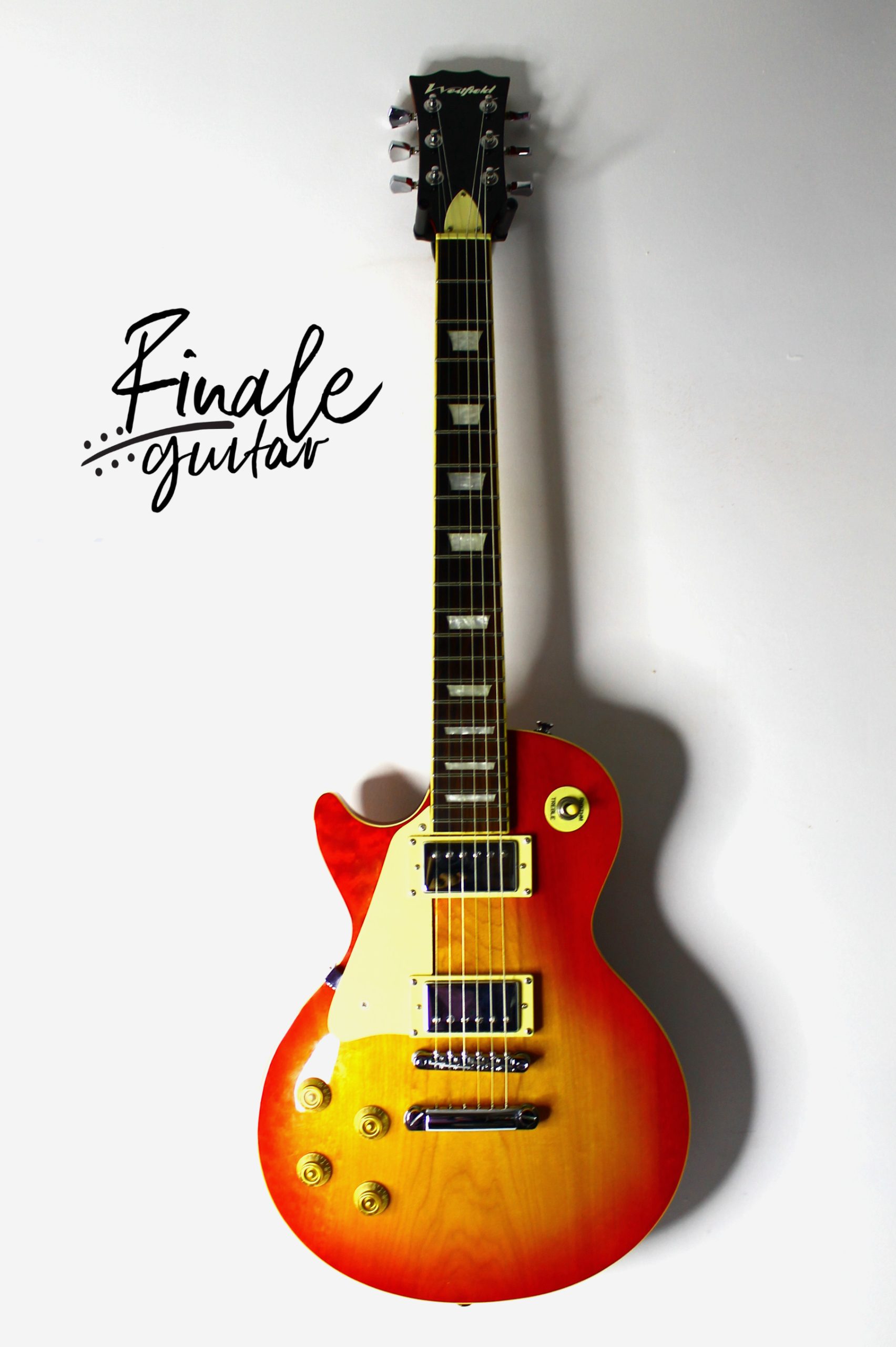Westfield Les Paul (left handed) for sale in our Sheffield Guitar Shop, Finale Guitar