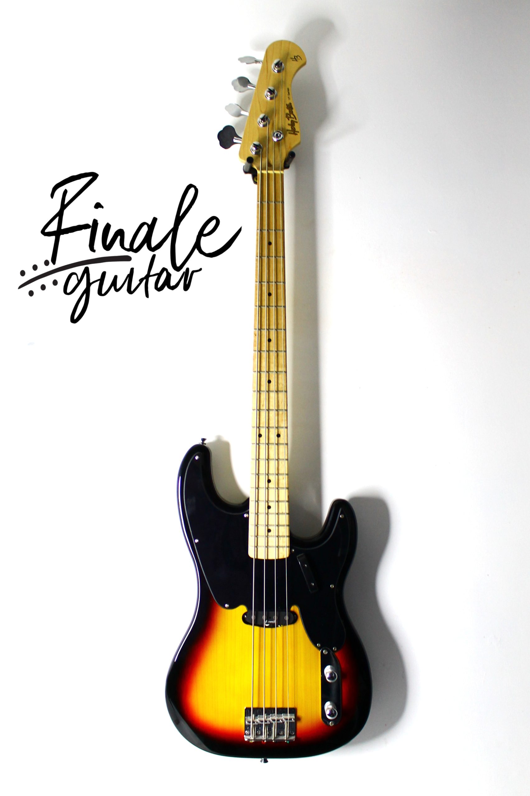 Harley Benton JB-75MN NA Vintage Series bass for sale in our Sheffield Guitar Shop, Finale Guitar