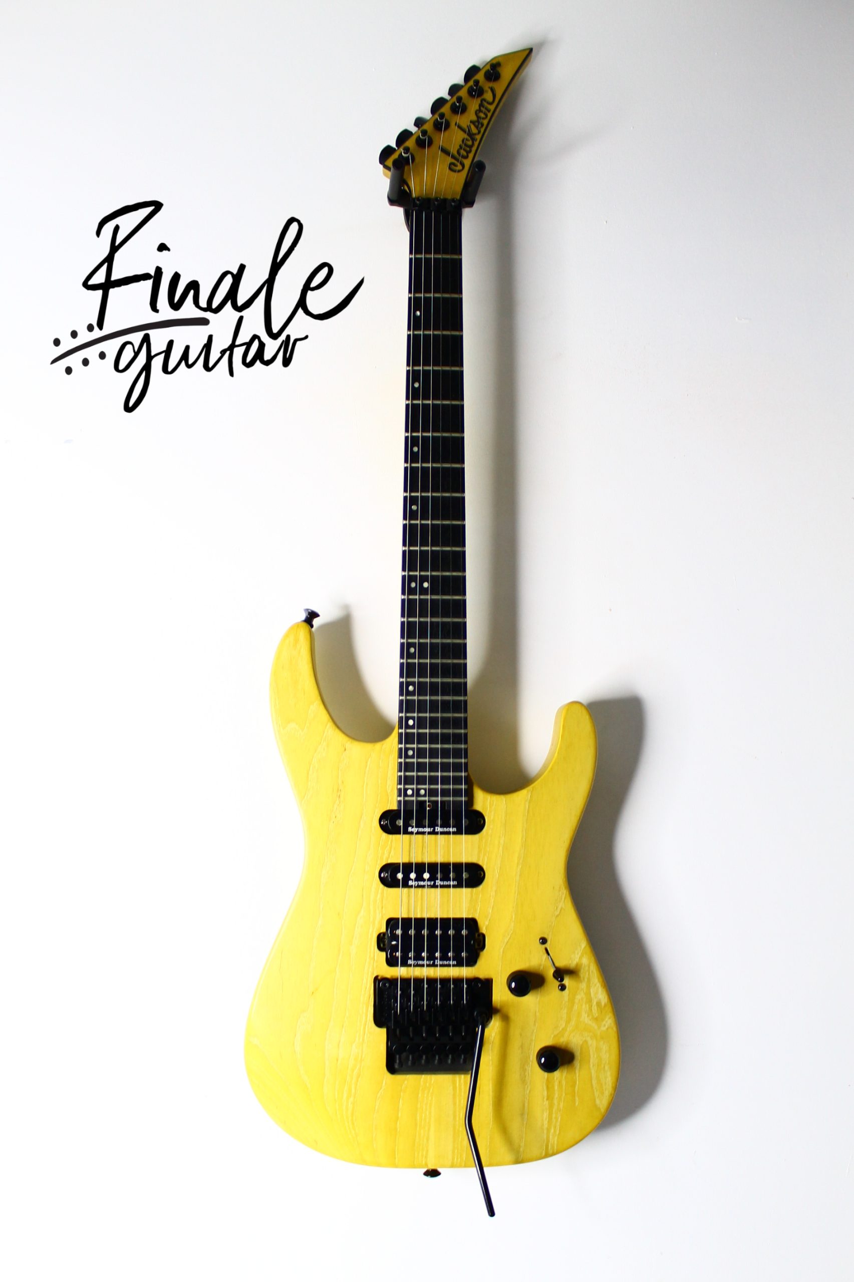 Jackson Pro series DK3 Dinky-Natural Ash (in fitted Jackson dinky hardcase) for sale in our Sheffield Guitar Shop, Finale Guitar